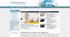 Desktop Screenshot of kreditkarten.net